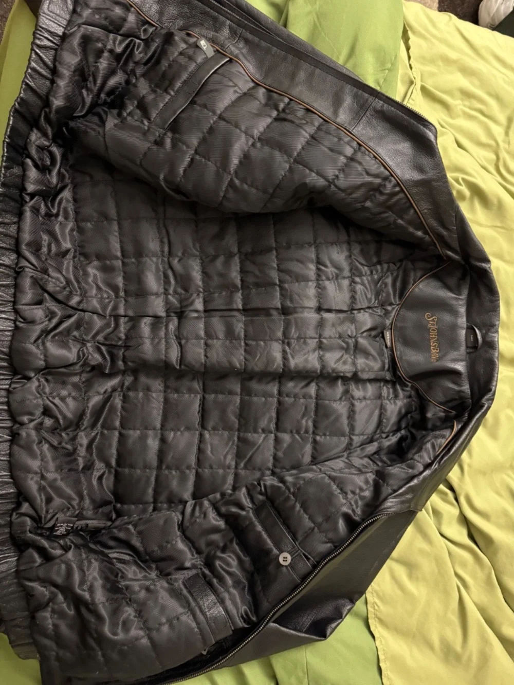 Leather Jacket ( st. John’s bay)